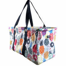 Load image into Gallery viewer, Thirty one Large Utility Tote Beach Picnic Laundry Basket Bag 31 Gift in Lotta Colada
