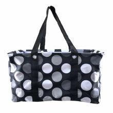 Load image into Gallery viewer, Thirty one Large Utility Tote Beach Picnic Laundry Basket Bag 31 Gift in Got Dot
