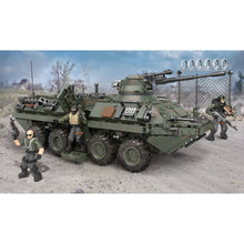Load image into Gallery viewer, 1036PCS Military IFV M127 Stryker Armored Vehicle Figures Model Building Block Brick Toy Gift Set Kids New Compatible Lego