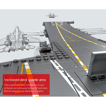 Load image into Gallery viewer, 3010PCS Military WW2 Large Shandong Class Aircraft Carrier PLA NAVY Figure Model Toy Building Block Brick Gift Kids Compatible Lego