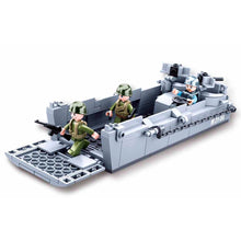 Load image into Gallery viewer, 182PCS Military WW2 LCVP Higgins Landing Craft Figure Model Toy Building Block Brick Gift Kids Compatible Lego