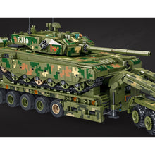 Load image into Gallery viewer, 2784PCS MOC Military Large 99A Main Battle Tank Transportation Truck Figure Model Toy Building Block Brick Gift Kids