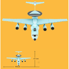 Load image into Gallery viewer, 202PCS Military KJ-2000 Mainring AWACS Air Plane Aircraft Model Building Block Brick Toy Gift Set Kids New Compatible Lego