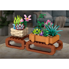 Load image into Gallery viewer, 963PCS Bonsai Mini Succulent Plants Flower Model Building Block Brick Toy Display Gift Set Kids New