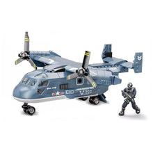 Load image into Gallery viewer, 379PCS Military WW2 Osprey V22 Helicopter Figure Model Toy Building Block Brick Gift Kids