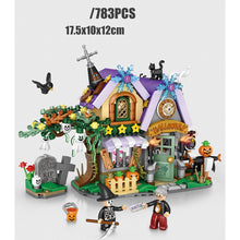 Load image into Gallery viewer, 783PCS Micro Mini Haunted Ghost House Halloween Figures Model Toy Building Block Brick Gift Set Kids New