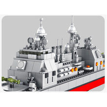 Load image into Gallery viewer, 1526PCS Military WW2 Ticonderoga Class Missile Cruiser Ship US Model Toy Building Block Brick Gift Kids Compatible Lego