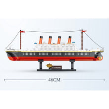 Load image into Gallery viewer, 1288PCS MOC Titanic Cruise Ship Boat Figure Model Toy Building Block Brick Gift Kids Compatible Lego