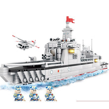 Load image into Gallery viewer, 378PCS Military WW2 Nanchang 163 Destroyer Figure Model Toy Building Block Brick Gift Kids