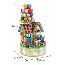 Load image into Gallery viewer, 528PCS Music Box Creative Balloon House Model Toy Building Block Brick Gift Set Kids New