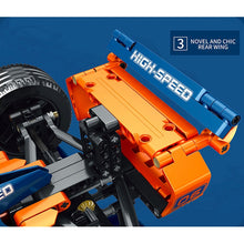 Load image into Gallery viewer, 928PCS MOC Technic F1 Orange Formula One Racing Car Model Toy Building Block Brick Gift Kids Compatible Lego