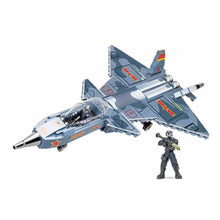 Load image into Gallery viewer, 399PCS Military WW2 Chengdu J-20 Fire Fang Stealth Air Fighter Figure Model Construction Toy Building Block Brick Gift Kids