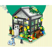 Load image into Gallery viewer, 579PCS MOC City Street Flower Shop Figure Model Toy Building Block Brick Gift Kids Compatible Lego
