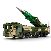 Load image into Gallery viewer, 856PCS Military WW2 8in1 DF-17 Ballistic Missile Truck Figure Model Toy Building Block Brick Gift Kids