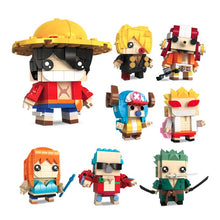 Load image into Gallery viewer, Cartoon Comic Gaming One Piece Mini Figure Minifigure Model Construction Action Toy Display Building Block Brick Educational Gift Set Kids