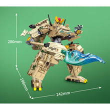Load image into Gallery viewer, 1306PCS Military 2in1 WW2 ZTZ-99A Main Battle Tank Robot Mecha Deformation Figure Model Toy Building Block Brick Gift Kids Compatible Lego