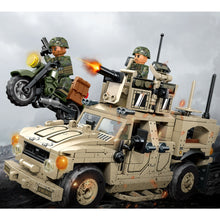 Load image into Gallery viewer, 418PCS Military WW2 M-ATV MRAP Armored Car Vehicle Figure Model Toy Building Block Brick Gift Kids Compatible Lego