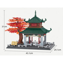 Load image into Gallery viewer, 987PCS Architecture Aiwanting Pavilion China Model Toy Building Block Brick Gift Kids Compatible Lego