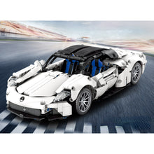 Load image into Gallery viewer, 1269PCS MOC Static Technic Speed White GT Super Racing Sports Car Model Toy Building Block Brick Gift Kids Compatible Lego 1:14