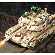 Load image into Gallery viewer, 576PCS MOC Military Type ZTQ 15 Light Tank Figure Model Toy Building Block Brick Gift Kids