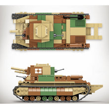 Load image into Gallery viewer, 528PCS Military Type 89 I-Go Medium Tank Building Block Brick Model Figure Toy Gift Set Kids New