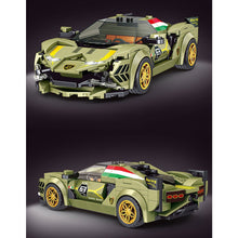 Load image into Gallery viewer, MOC Technic City Speed Racing Sports Car Model Toy Building Block Brick Gift Kids Compatible Lego