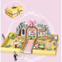 Load image into Gallery viewer, 718PCS MOC Love Wedding Romantic Book Model Figures Toy Building Block Brick Gift Set