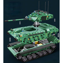 Load image into Gallery viewer, 1298PCS Military WW2 Challenger Ⅱ Main Battle Tank Model Toy Building Block Brick Gift Kids Compatible Lego