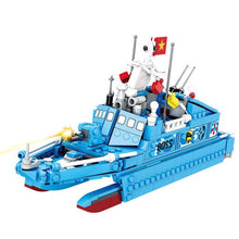 Load image into Gallery viewer, 468PCS Military WW2 Type 022 Missile Boat Houbei Class Figure Model Toy Building Block Brick Gift Kids