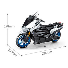 Load image into Gallery viewer, 798PCS Technic TMAX Motorcycle Bike Model Toy Building Block Brick Gift Kids