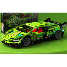 Load image into Gallery viewer, 448PCS MOC Technic Pull Back Super Racing Sports Car Model Toy Building Block Brick Gift Kids