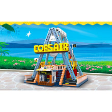 Load image into Gallery viewer, 1063PCS MOC City Funfair Amusement Park Corsair Figure Model Toy Building Block Brick Gift Kids Compatible Lego