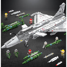 Load image into Gallery viewer, 2099PCS Military WW2 Rafale Jet Air Fighter Figure Model Toy Building Block Brick Gift Kids
