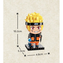 Load image into Gallery viewer, Uzumaki Naruto Cartoon Comic Mini Figure Minifigure Model Construction Action Toy Display Building Block Brick Educational Gift Set Kids
