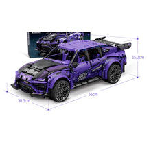 Load image into Gallery viewer, 2375PCS MOC Technic Speed Racing SUV Blue URUS Sports Car Model Toy Building Block Brick Gift Kids Display Compatible Lego 1:8