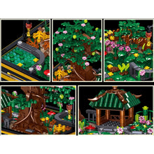 Load image into Gallery viewer, 1008PCS Bonsai Mini Chinese Scholar Tree Park Figures Model Building Block Brick Toy Display Gift Set Kids New Compatible Lego
