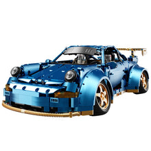 Load image into Gallery viewer, 2000PCS MOC Technic 911 Classic Racing Sports Car Hella Blush VIP Model Toy Building Block Brick Gift Kids Compatible Lego