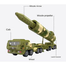 Load image into Gallery viewer, 782PCS Military WW2 DF-31 CSS-10 Intercontinental Ballistic Missile Truck Figure Model Toy Building Block Brick Gift Kids Compatible Lego
