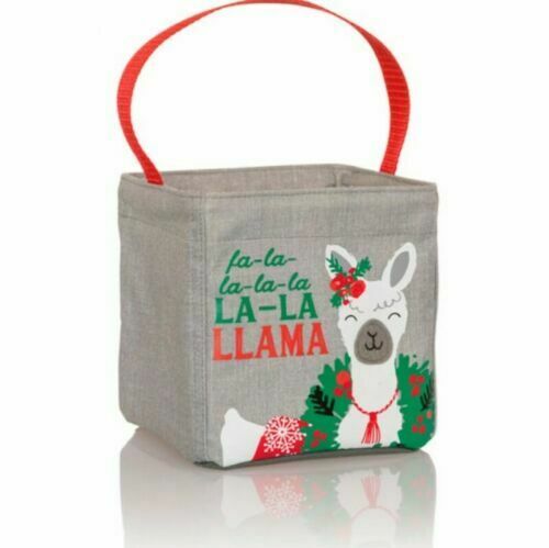 Thirty one Mini Small Littles carry all caddy utility bag 31 gift in Holiday Llama