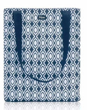 Load image into Gallery viewer, Thirty one organizing utility tall tote zip top bag 31 Gift in Navy Perfect Pendant