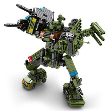 Load image into Gallery viewer, 831PCS MOC 8in1 Mecha Man Figure Model Toy Building Block Brick Gift Kids