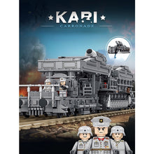 Load image into Gallery viewer, 4158PCS WW2 Large Heavy Karl Carronade Model Toy Figures Building Block Brick Gift Kids