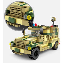 Load image into Gallery viewer, 377PCS MOC Military WW2 VPII Light Protection Vehicle Car Figure Model Toy Building Block Brick Gift Kids