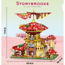 Load image into Gallery viewer, 2763PCS MOC Micro Mini Glossy Ganoderma Hotel Mushroom House Figure Model Toy Building Block Brick Gift Kids Display