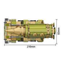 Load image into Gallery viewer, 440PCS Military WW2 DF-21 MRBM Medium Range Ballistic Missile System Truck Figure Model Toy Building Block Brick Gift Kids