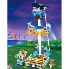Load image into Gallery viewer, 764PCS MOC City Funfair Amusement Park The Abyss Turbo Drop Figure Model Toy Building Block Brick Gift Kids Compatible Lego