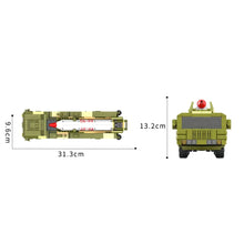 Load image into Gallery viewer, 714PCS Military WW2 DF-11 CSS-7 Ballistic Missile Truck Figure Model Toy Building Block Brick Gift Kids