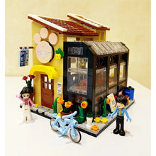 Load image into Gallery viewer, 640PCS MOC City Street Pet Shop House Figure Model Toy Building Block Brick Gift Kids Compatible Lego LED Light