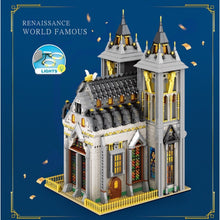 Load image into Gallery viewer, 3468PCS MOC City Street European Century Churches Model Toy Building Block Brick Gift Kids Compatible Lego