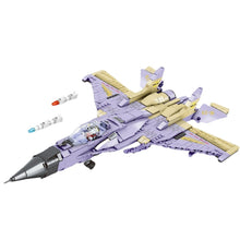 Load image into Gallery viewer, 888PCS Military WW2 Mig-29 Fulcrum Air Fighter Aircraft Figure Model Toy Building Block Brick Gift Kids Compatible Lego